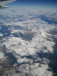 Альпы из самолета