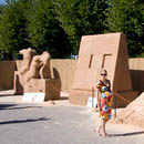 Выставка песчаных фигур, Юрмала