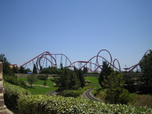 Аттракцион Dragon Khan в Port Aventura